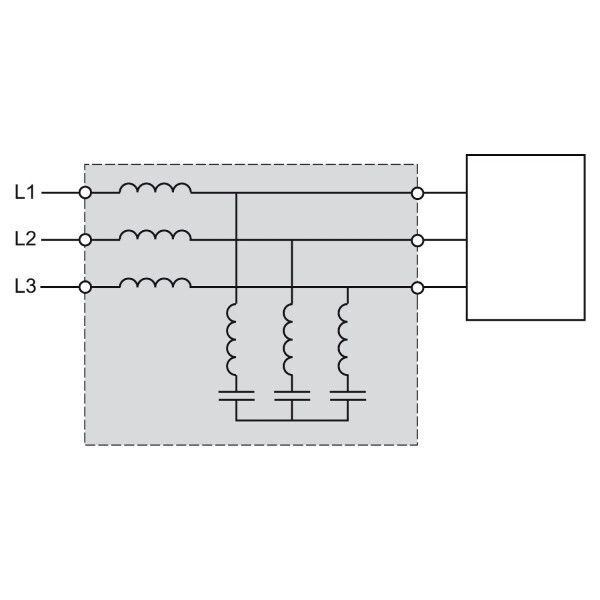 FILTRE PASSIF 302A 460V 6